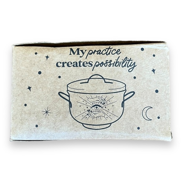 Goddess Provisions Mystic Cauldron Black and White Enamel Iron Fun Print - Picture 10 of 16